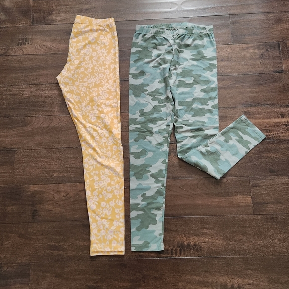 2 pairs girls leggings - Picture 2 of 5